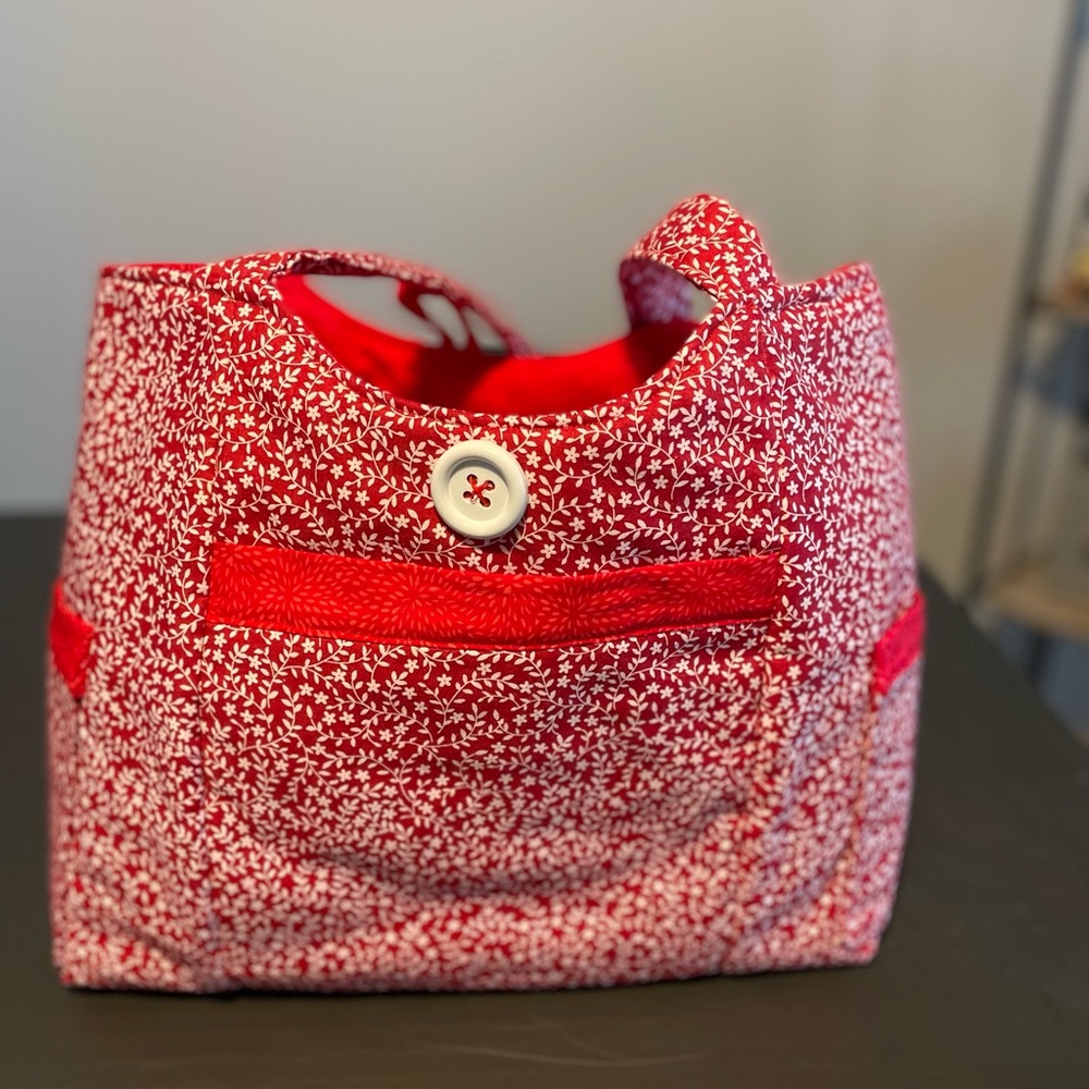 Cherry Red Shoulder Bag